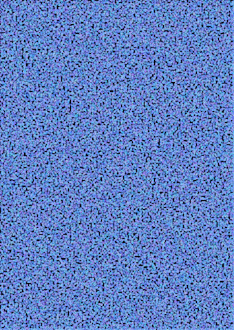 blauw